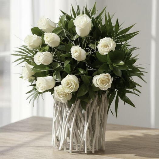 White Structural Elegance
