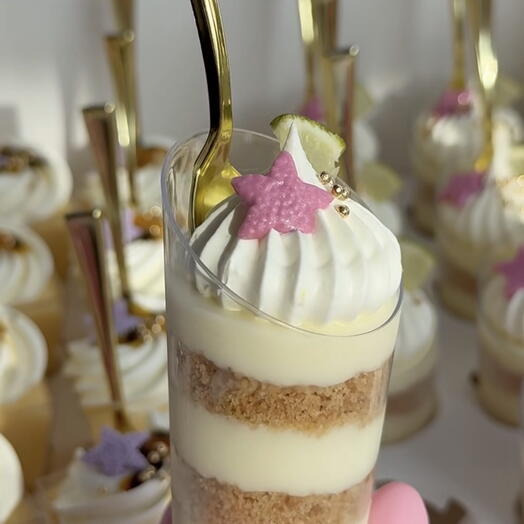 Caja de 12 Mini Shots de Lemon Pie Premium