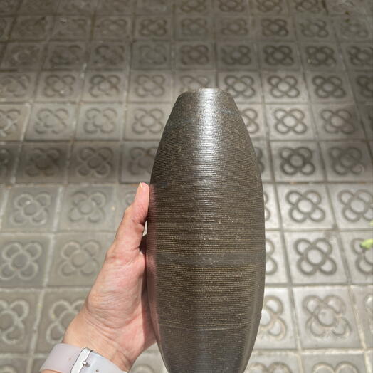 Jarrón de cerámica impreso en 3D-4