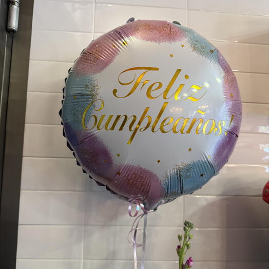 Globo feliz cumpleanos