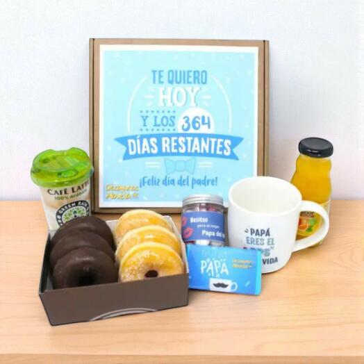 Desayuno Papa, Te Quiero Hoy y los 364 Dias Restantes