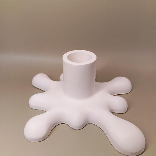 Portavela blanco "Flash"