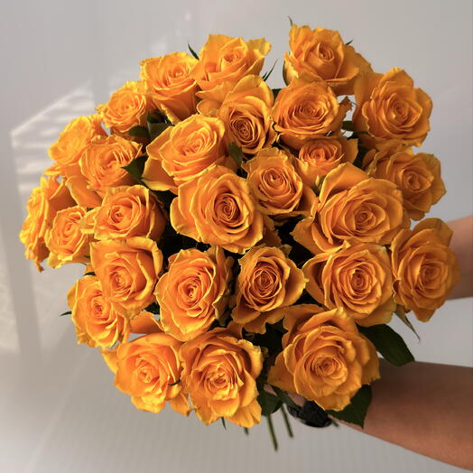 27 rosas amarillas para mama