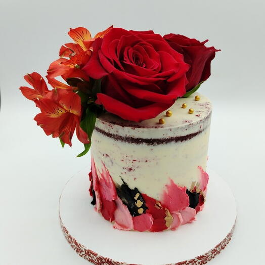 Tarta Floral Natural 10 raciones