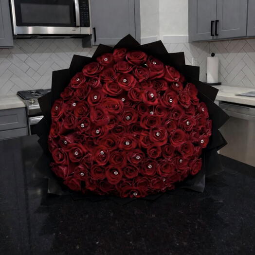 Ramo 75 rosas Grand amour