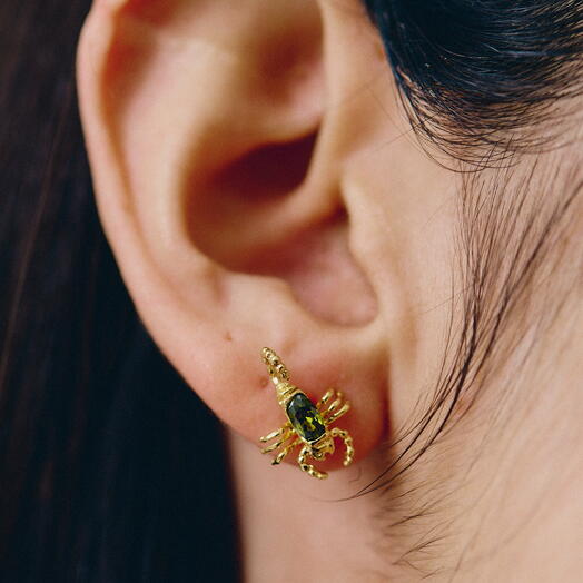 Pendientes escorpiones artesanales