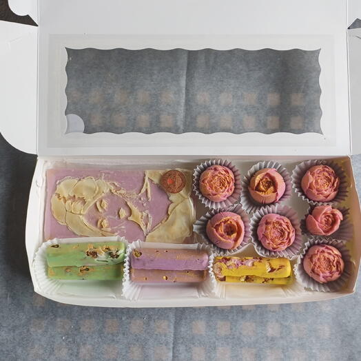 🌸 Caja Artesanal de Chocolate Floral – Edicion Especial" Dia de la Madre "🌸
