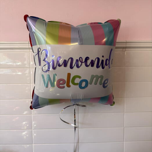 Globo bienvenida