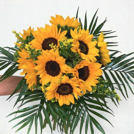 Bouquet de tournesols