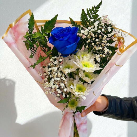 Букет BlueStyle – элегантность и свежесть с уникальной ноткой