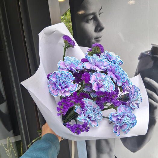 Blue flowers
