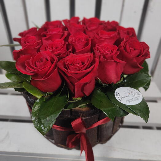 Box rosas rojas Ainara