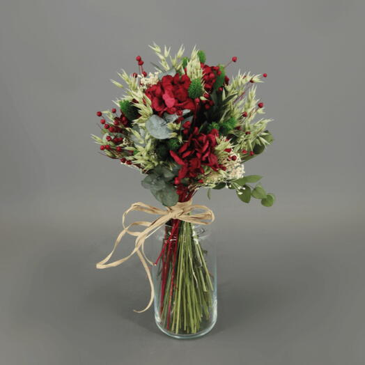 Ramo preservado- Flores del paraiso