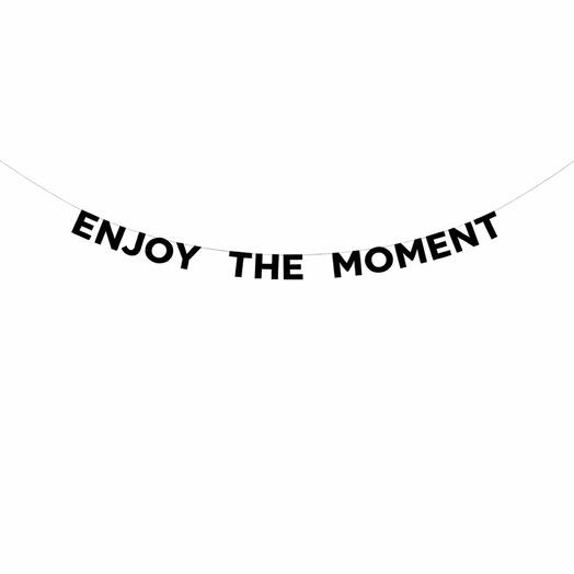 Guirnalda de papel DISFRUTA EL MOMENTO