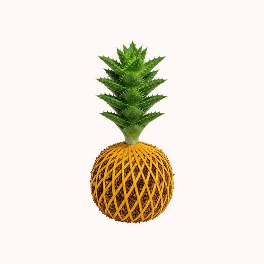Kokedama Aloe juvenna