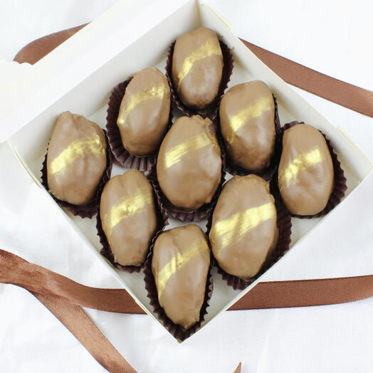 Dátiles con chocolate de Dubái