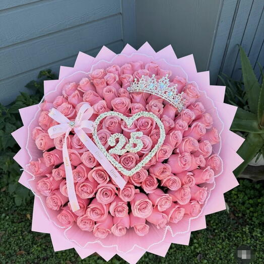 100 rosas con numeros