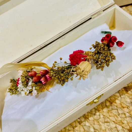 БРАСЛЕТ С СУХОЦВЕТОМ