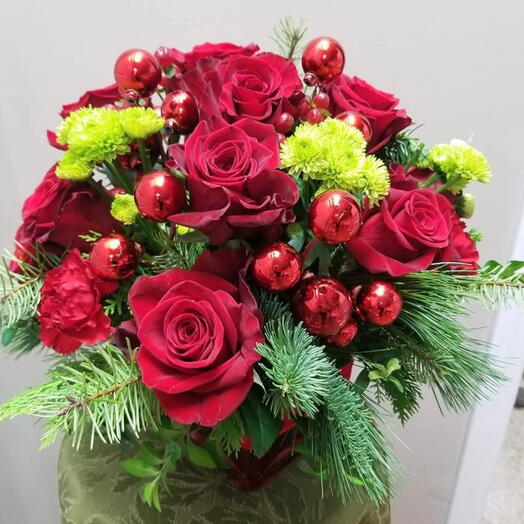 Різдвяний букет асорті