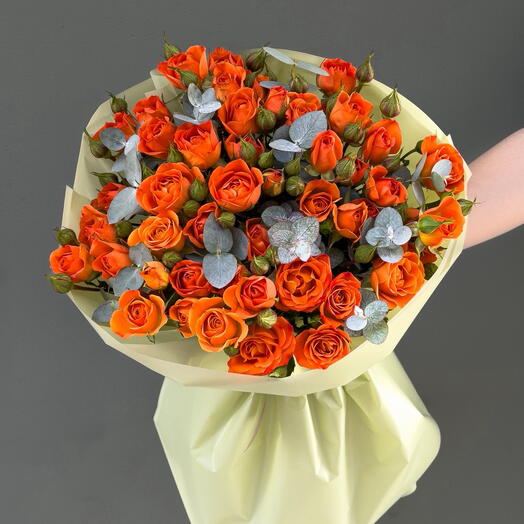 11 Rosas Pitimini Naranjas