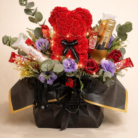 Osito de rosas Party Valentin