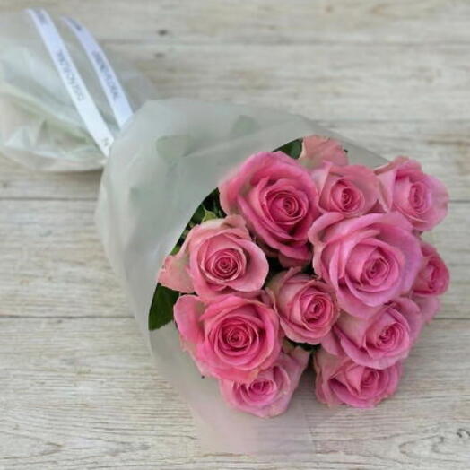 Ramo de 11 Rosa Aqua ARAIK GALSTYAN