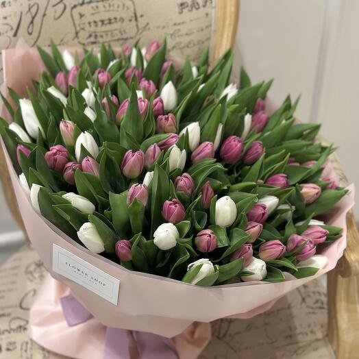 101 TULIP BOUQUET
