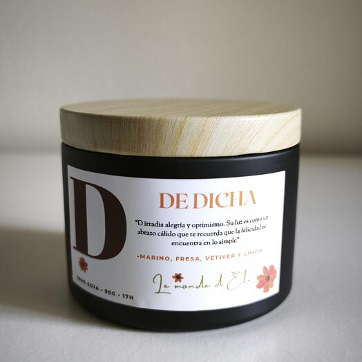 Vela aromatica D de Dicha 90g