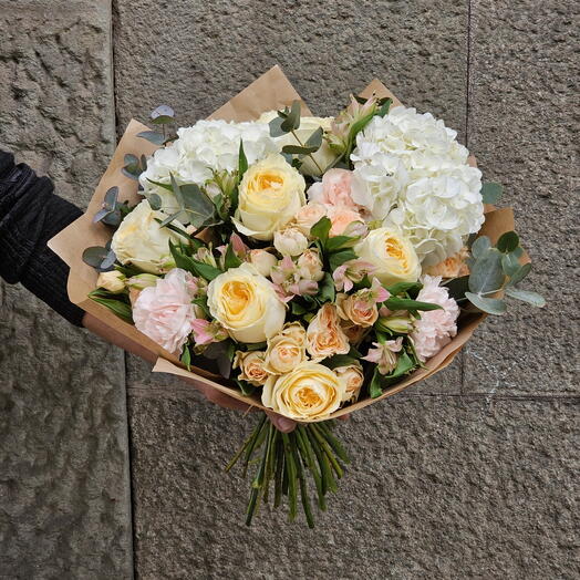 Bouquet "Éclat du clair de lune"