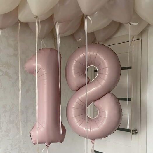 Conjunto de globos para 18 años