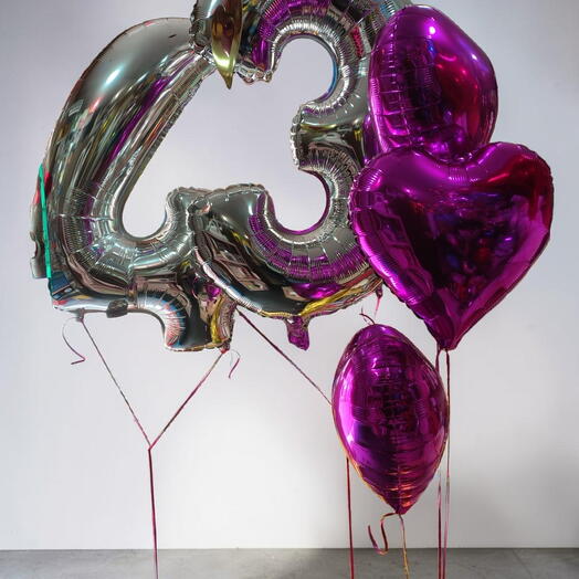 Букет з повітряних кульок