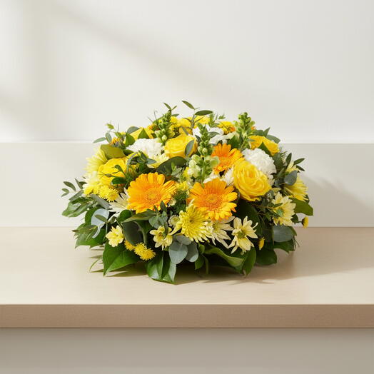YELLOW CENTERPIECE