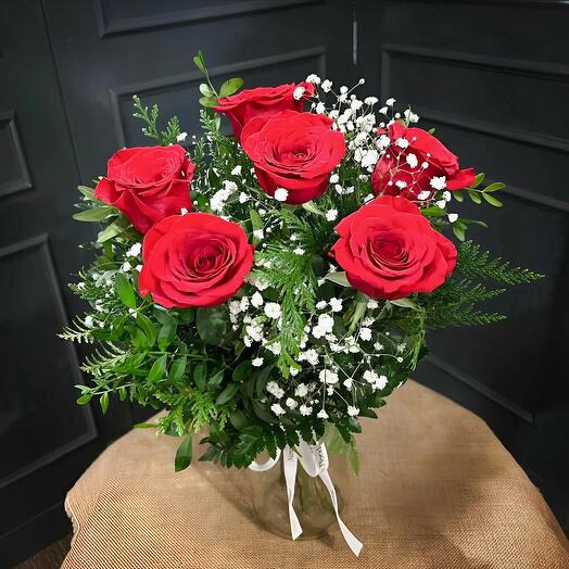 Ramo «Catalina» – Belleza clasica y eterna con rosas