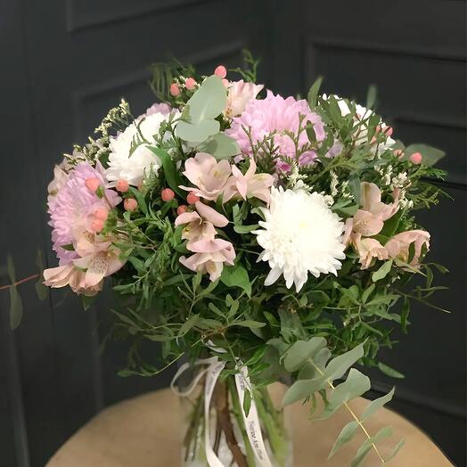 Ramo «Anastasia» – Elegancia romantica en tonos pastel