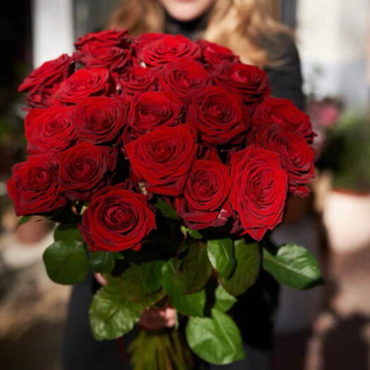 Rosas Deluxe-21 Rosas Rojas