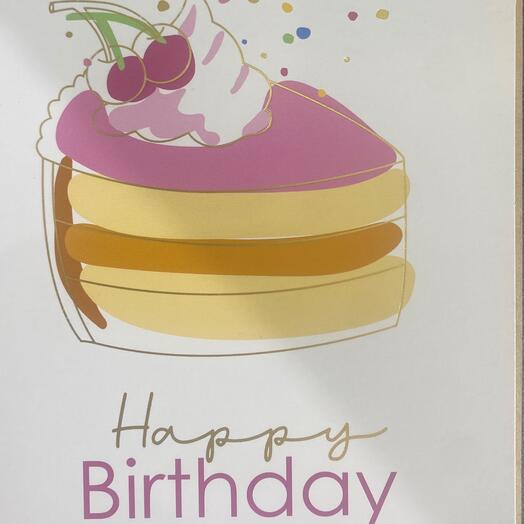 Happy birthday pastel