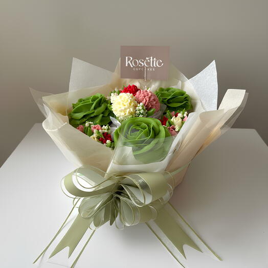 BouqCake Serene Green
