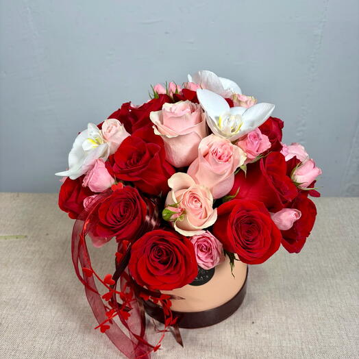 Velvet Cocoa Blush - sombrerera, mezcla de lujo, aniversario, cumpleaños, amor, romántico, regalo pensando en ti