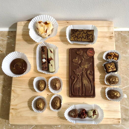 Caja de surtidos de chocolates artesanales
Edicion especial Semana Santa