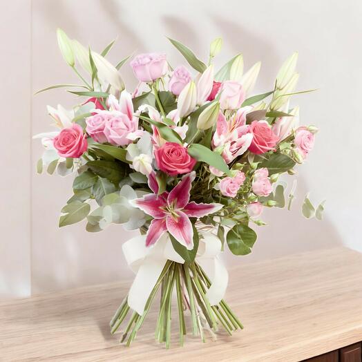 Ramo de flores con lilium