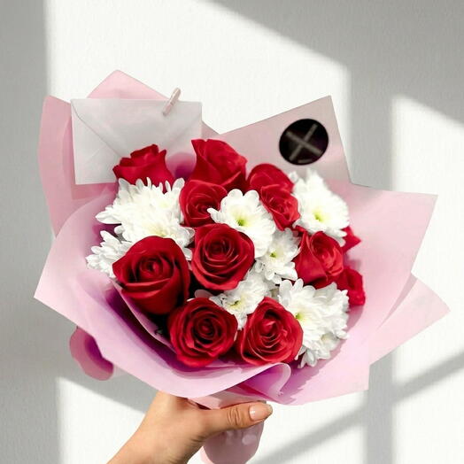 Ramo Rosas con Margaritas