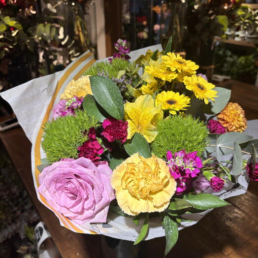 Bouquet Moyen (Mélange de couleurs)