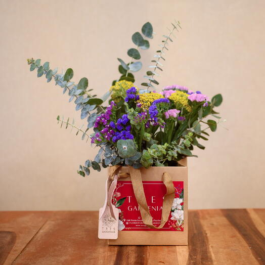 Caja de Siemprevivas