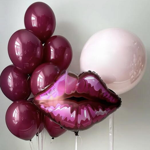Conjunto de globos para San Valentin