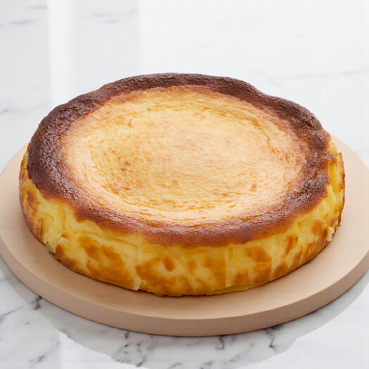 Tarta de queso horneada estilo vasco