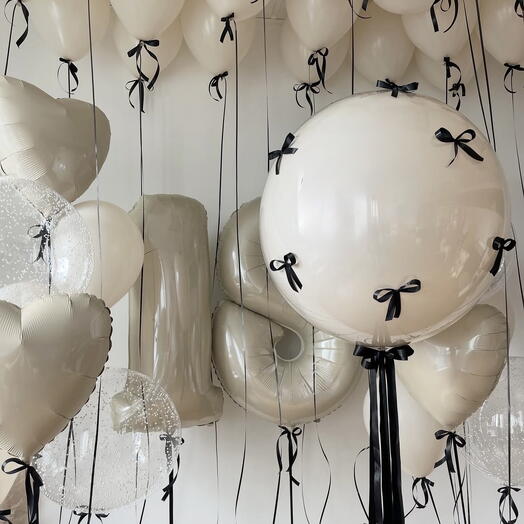 Ramos de globos para 18 años