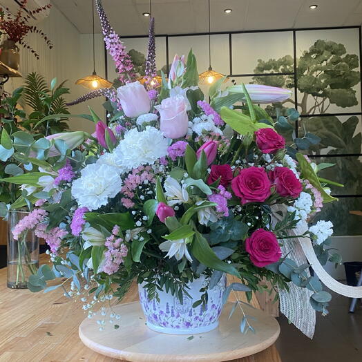 Centro de flores elegance