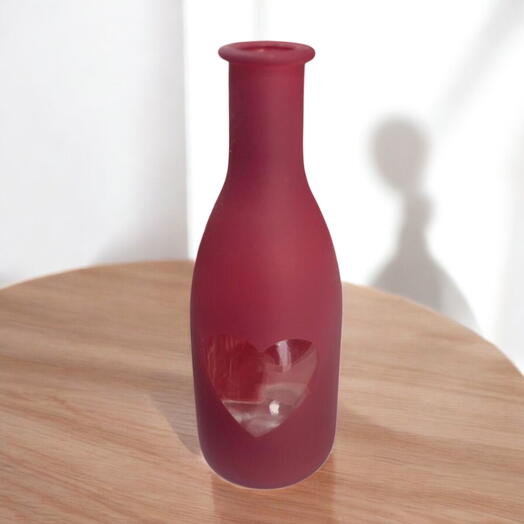 Vaso Florero Corazon(para una rosa)