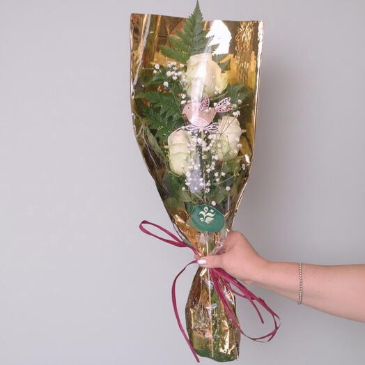 3 Rosas Blancas