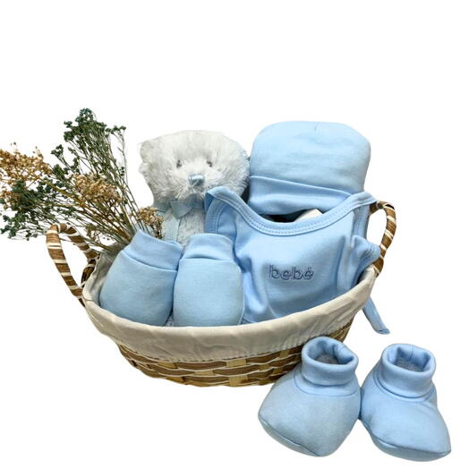 Newborn Boy Gift Basket
